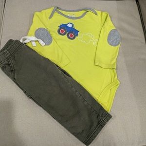 Long sleeve oneise and pants